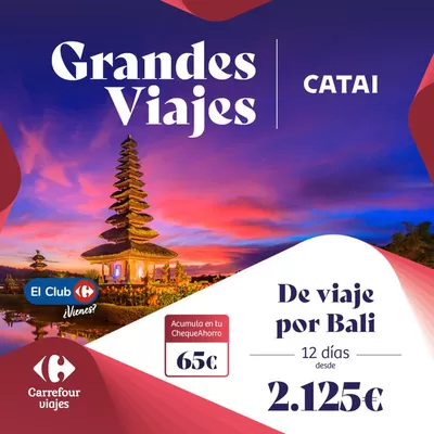 Ofertas de Viajes en Blanca | De viaje por Bali desde 2.125€  de Carrefour Viajes | 24/10/2024 - 31/10/2024