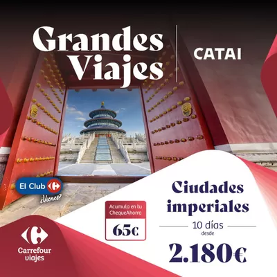 Ofertas de Viajes en Carballo | Ciudades imperiales desde 2.180€  de Carrefour Viajes | 24/10/2024 - 31/10/2024