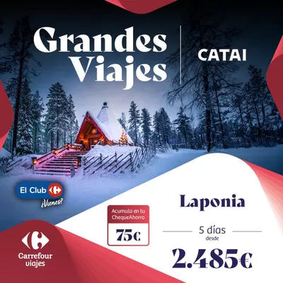 Ofertas de Viajes en Ávila | Laponia desde 2.485€  de Carrefour Viajes | 24/10/2024 - 31/10/2024