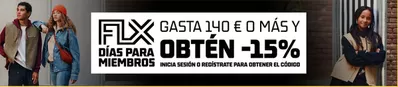 Ofertas de Deporte en Barakaldo | -15% de Foot Locker | 24/10/2024 - 31/10/2024