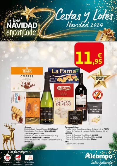 Catálogo Alcampo en Aldaia | Cestas y Lotes Navidad 2024 | 25/10/2024 - 31/12/2024