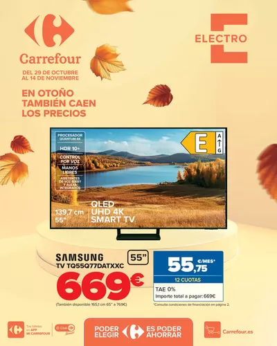 Catálogo Carrefour en Zaragoza | ELECTRO | 29/10/2024 - 14/11/2024