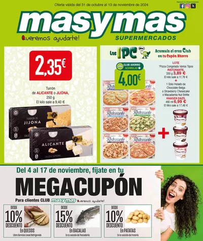 Catálogo Masymas en Oviedo | Oferta válida del 31 de octubre al 13 de noviembre de 2024 | 31/10/2024 - 13/11/2024