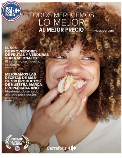 Catálogo Carrefour en Lugo | Act for food | 15/10/2024 - 31/12/2024