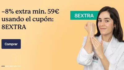 Ofertas de Salud y Ópticas en Moreda | -8% extra  de Atida MiFarma | 30/10/2024 - 6/11/2024