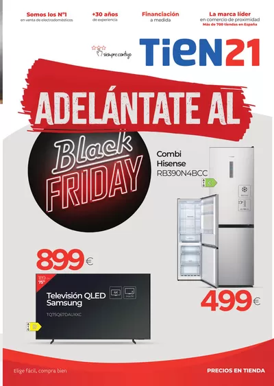 Catálogo Tien 21 en Pedroñeras | ADELANTATE AL BLACK FRIDAY | 1/11/2024 - 24/11/2024