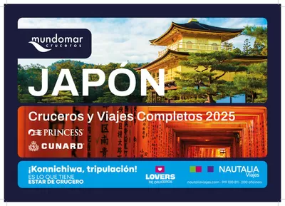 Catálogo Nautalia Viajes en Logroño | Catálogo Japón - 2025 | 1/11/2024 - 31/5/2025