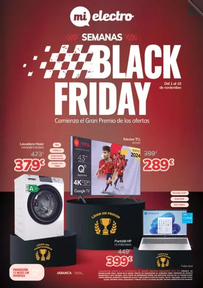 Catálogo Mi electro en Sitges | Black Friday  | 1/11/2024 - 10/11/2024