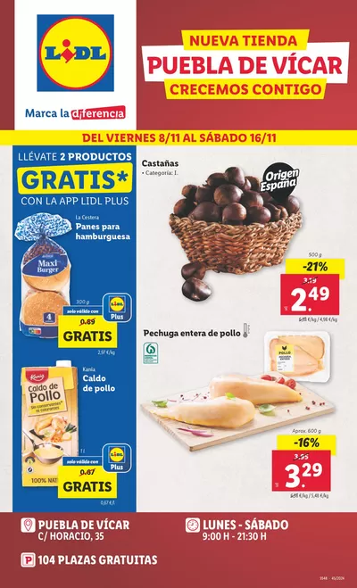 Catálogo Lidl en Gangosa-Vistasol | Marca la diferencia | 8/11/2024 - 17/11/2024