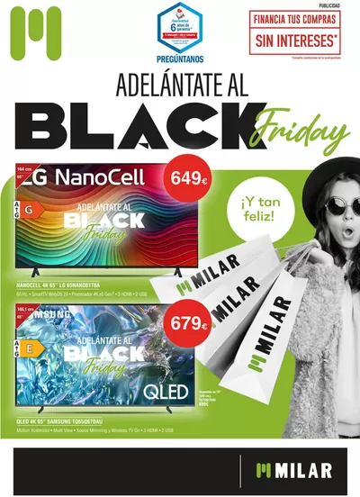 Catálogo Milar | ADELANTATE AL BLACK FRIDAY | 1/11/2024 - 30/11/2024