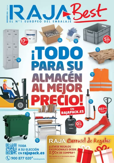 Ofertas de Jardín y Bricolaje en Vielha e Mijaran | Todo para su almacén al mejor precio! de RAJA | 1/11/2024 - 30/11/2024