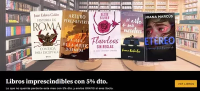 Ofertas de Libros y Papelerías en Muela | 5% dto. de Casa del Libro | 1/11/2024 - 30/11/2024