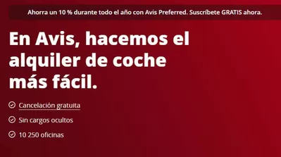 Catálogo Avis en Zaragoza | Promoción | 1/11/2024 - 30/11/2024