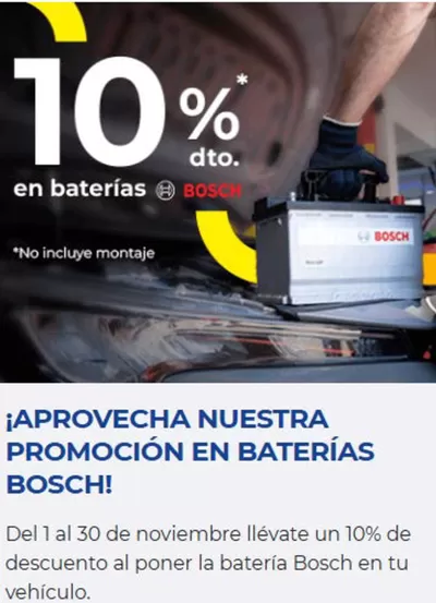 Catálogo Euromaster en Collado Villalba | 10% de descuento en baterías Bosch | 1/11/2024 - 30/11/2024