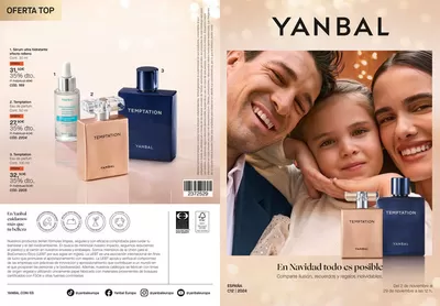 Ofertas de Perfumerías y Belleza en Pola de Laviana | En Navidad todo es posible de Yanbal | 4/11/2024 - 29/11/2024