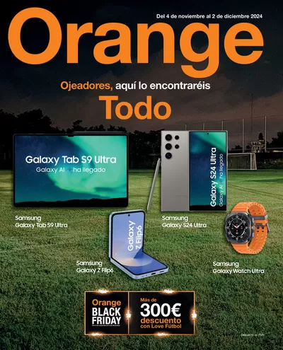 Catálogo Orange en Utebo | Ojeadores, aquí lo encontraréis Todo | 4/11/2024 - 2/12/2024