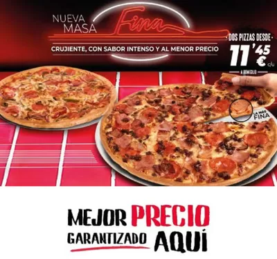 Catálogo Pizza Hut en Torrejón | Promoción | 4/11/2024 - 18/11/2024