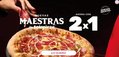 Ofertas de Restauración en Vielha e Mijaran | 2x1 de Telepizza | 4/11/2024 - 18/11/2024