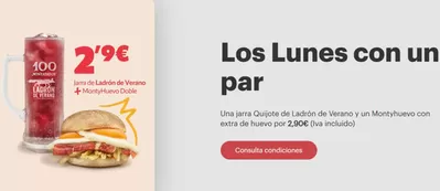 Ofertas de Restauración en Cuarte de Huerva | Los Lunes con un par de 100 Montaditos | 4/11/2024 - 30/11/2024