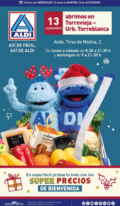 Catálogo ALDI en Santa Pola | ¡Nuevo Aldi! | 13/11/2024 - 19/11/2024