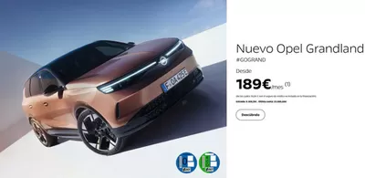 Ofertas de Coches, Motos y Recambios en Muela | Nuevo Opel Grandland desde 189€/mes de Opel | 4/11/2024 - 30/11/2024