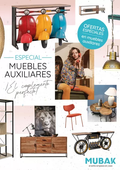 Catálogo Mubak en Vic | Especial Muebles Auxiliares | 4/11/2024 - 4/1/2025