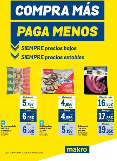 Catálogo Makro en Elche | Compra más, paga menos - Levante | 5/11/2024 - 1/12/2024