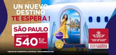 Catálogo Carrefour Viajes en Utebo | Sáo Paulo a partir de 540€  | 6/11/2024 - 30/11/2024