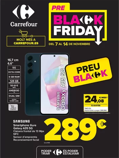 Catálogo Carrefour en Vilafranca del Penedes | PRE BLACK FRIDAY | 7/11/2024 - 14/11/2024