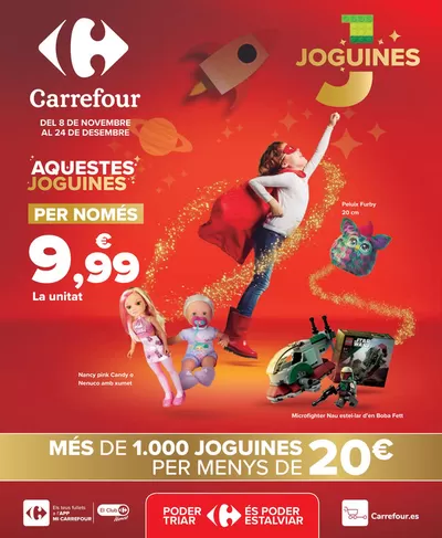 Ofertas de Juguetes y Bebés en L'Hospitalet de Llobregat | JUGUETES de Carrefour | 8/11/2024 - 24/12/2024