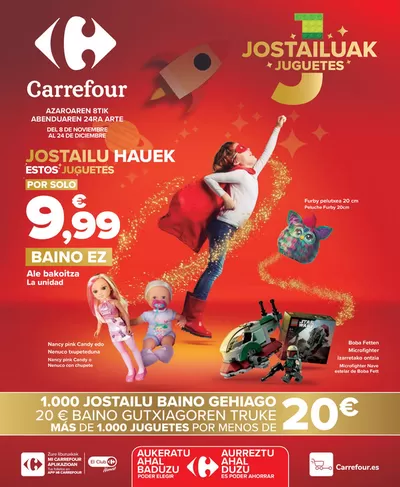 Catálogo Carrefour en Zamudio | JUGUETES | 8/11/2024 - 24/12/2024