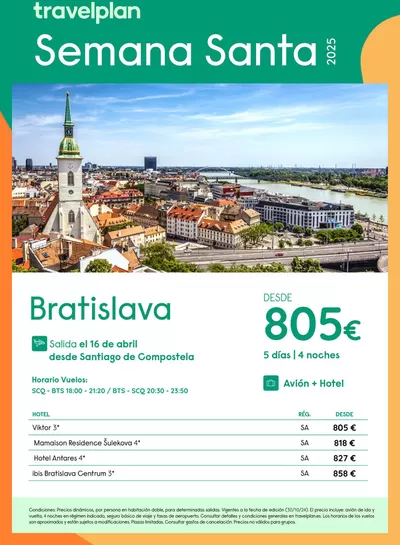 Catálogo Travelplan | Travelplan Bratislavia | 6/11/2024 - 30/11/2024