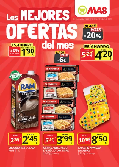 Catálogo Supermercados MAS en Sevilla | Las mejores ofertas del mes | 7/11/2024 - 30/11/2024