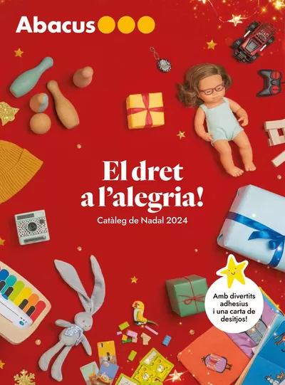 Ofertas de Juguetes y Bebés en Cardona | Catàleg Nadal 2024 Abacus valencià de Abacus | 7/11/2024 - 25/12/2024