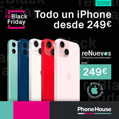 Catálogo Phone House en Utebo | Black Friday  | 7/11/2024 - 30/11/2024