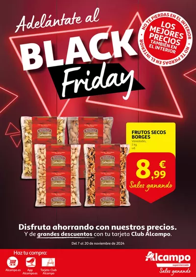 Catálogo Alcampo en Salamanca | Adelántate al Black Friday | 7/11/2024 - 20/11/2024