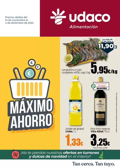 Catálogo UDACO en Silos | Máximo Ahorro UDACO Canarias | 14/11/2024 - 4/12/2024