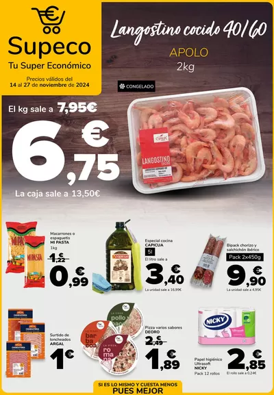 Catálogo Supeco en Ceuta | Supeco, tu super económico | 14/11/2024 - 27/11/2024