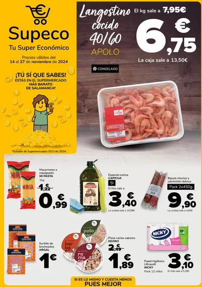 Ofertas de Hiper-Supermercados en Alba de Tormes | Supeco, tu super económico de Supeco | 14/11/2024 - 27/11/2024