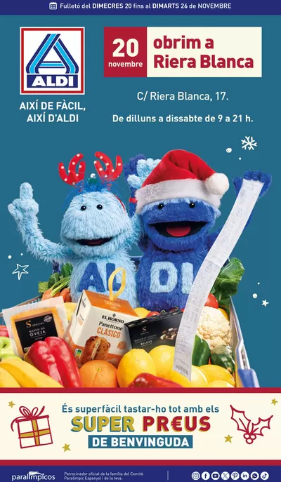 Catálogo ALDI en Parets del Vallés | ¡Nuevo Aldi! | 20/11/2024 - 26/11/2024