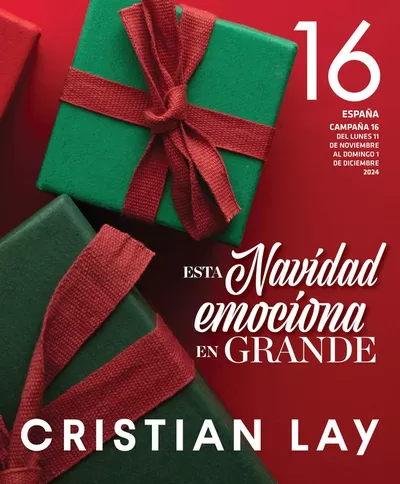 Ofertas de Perfumerías y Belleza en Vielha e Mijaran | ESTA Navidad emociona EN GRANDE  de Cristian Lay | 11/11/2024 - 1/12/2024