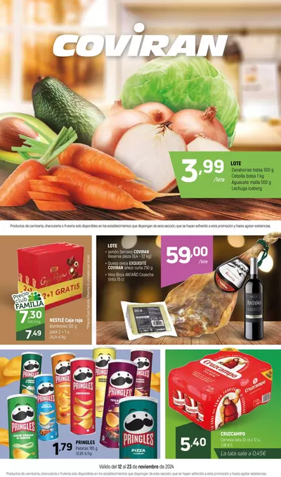 Ofertas de Hiper-Supermercados en Candeleda | Ofertas Coviran de Coviran | 12/11/2024 - 23/11/2024