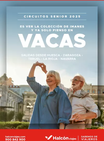 Catálogo Halcón Viajes en Albacete | Folleto Aragón Senior 2025 | 11/11/2024 - 30/6/2025