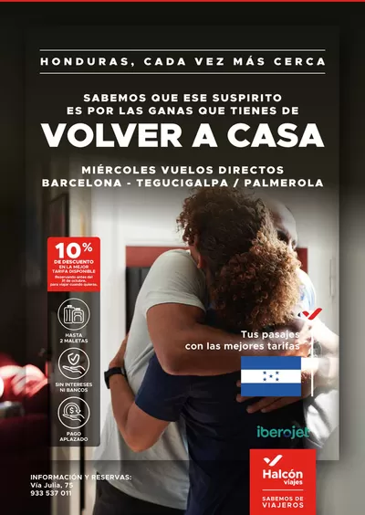 Ofertas de Viajes en Barbastro | Flyer Honduras de Halcón Viajes | 11/11/2024 - 25/11/2024