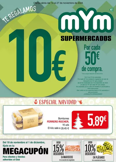 Catálogo Masymas en Viveiro | Ofertas folleto mYm supermercados | 14/11/2024 - 27/11/2024