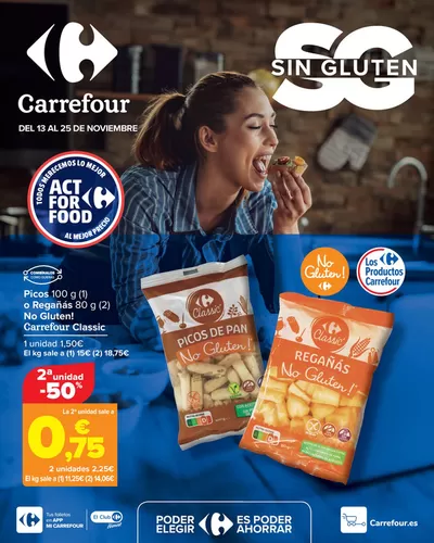 Catálogo Carrefour en Candelaria |  Sin gluten | 13/11/2024 - 25/11/2024