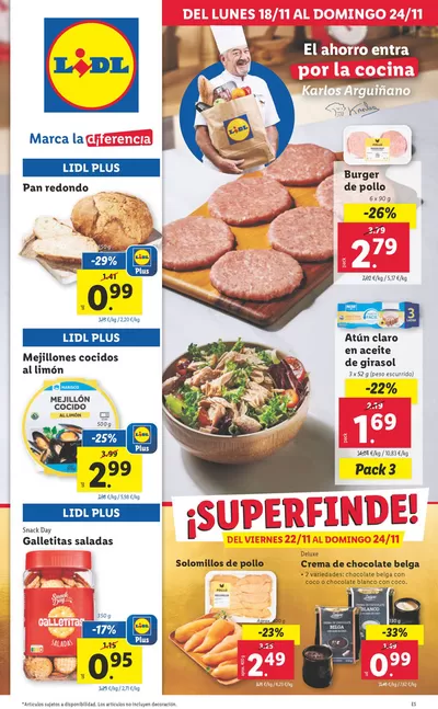 Catálogo Lidl en Santa Eulària des Riu | № 1 PRECIO | 18/11/2024 - 24/11/2024