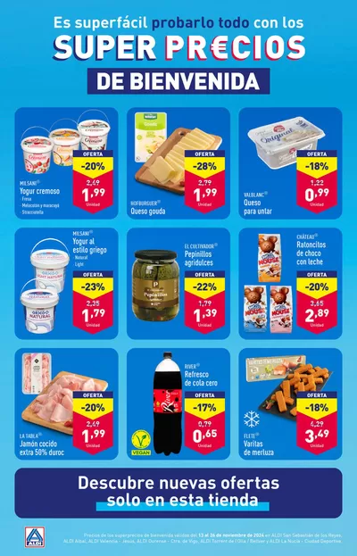 Catálogo ALDI en Cubelles |  Súper Precios en ALDI | 13/11/2024 - 26/11/2024