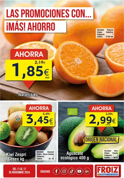 Catálogo Froiz en Friol | Froiz Oferta semanal | 13/11/2024 - 17/11/2024