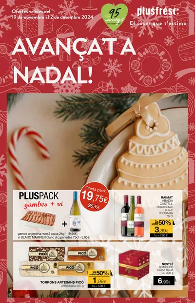 Ofertas de Hiper-Supermercados en Vielha e Mijaran | Avança’T Al Nadal de Plusfresc | 19/11/2024 - 2/12/2024